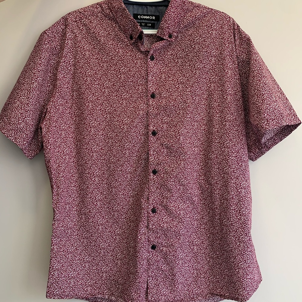 Pattered slim fit shirt for men